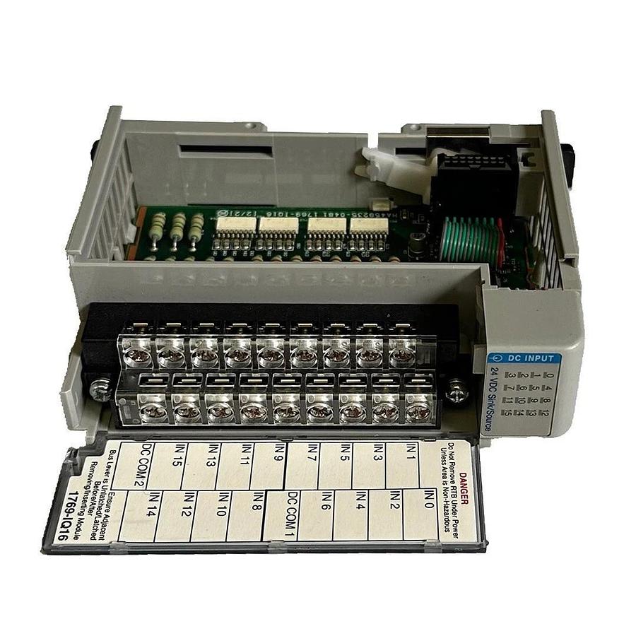Used ALLEN BRADLEY 1769-IQ16 /A CompactLogix 16-PT DIGITAL INPUT MODULE 1769IQ16
