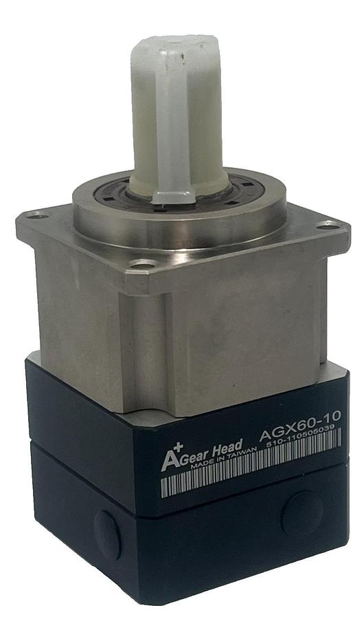 Used A+ GEAR HEAD AGX60-10 / AGX6010 GEAR REDUCER 10:1 RATIO FOR HC-KFS43 NSNP