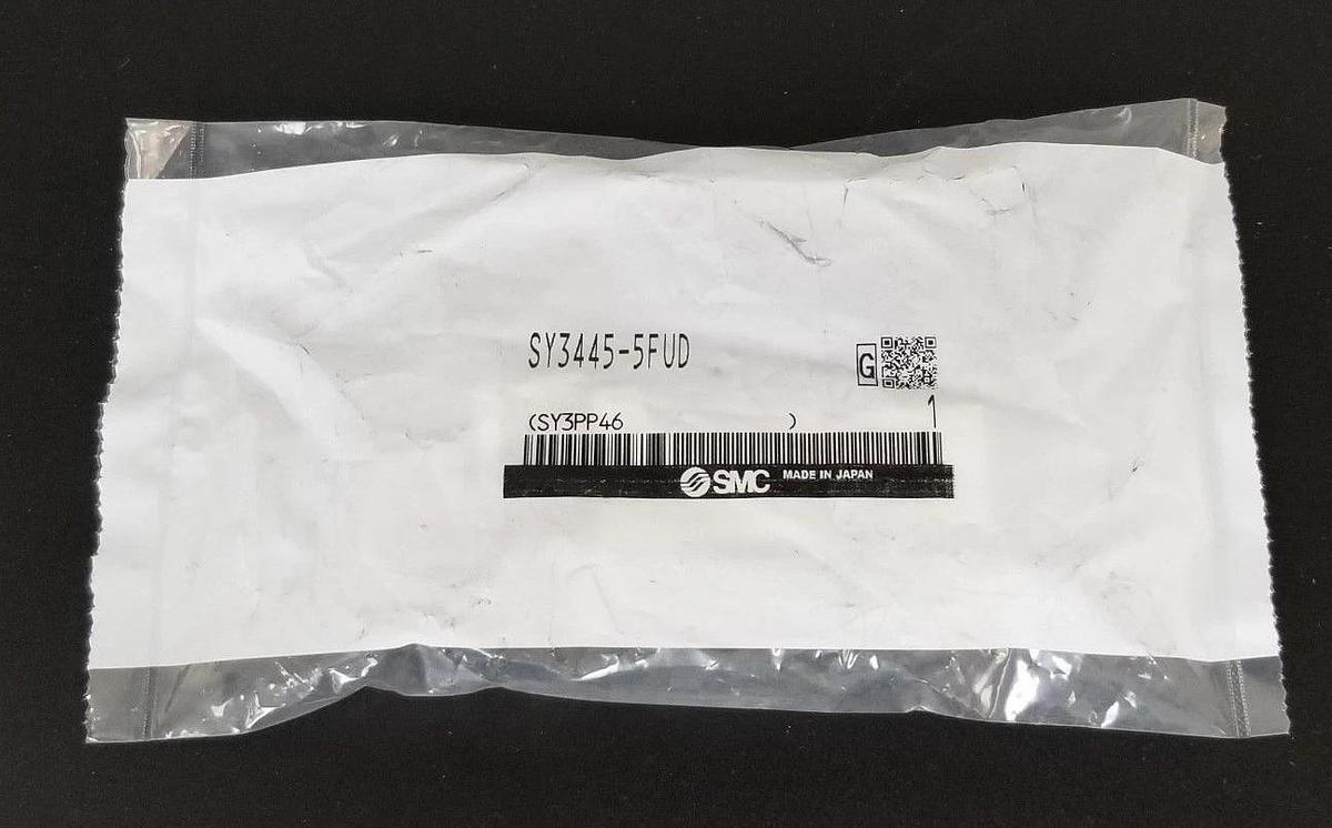 Used NEW SMC SY3445-5FUD SOLENOID VALVE 0.2~0.7MPA, SY3PP46, SY34455FUD