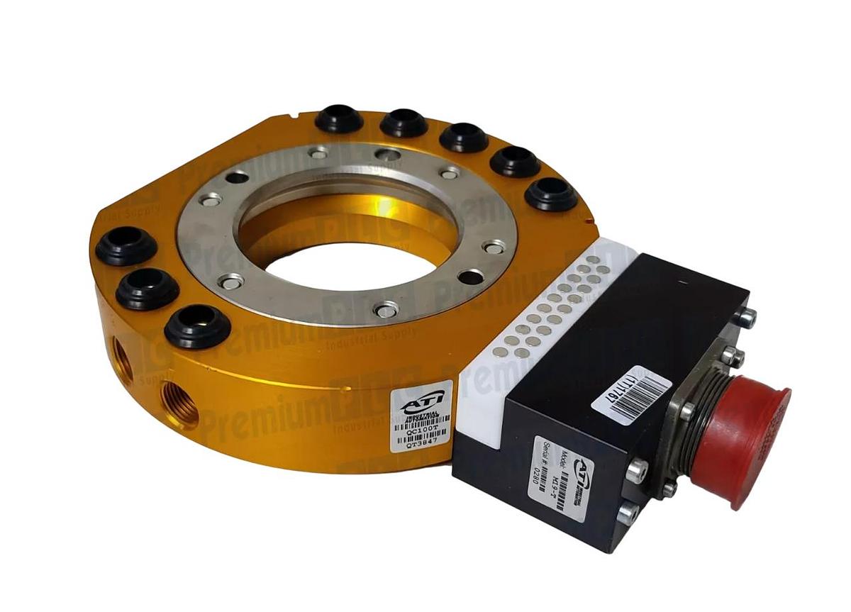 Used ATI INDUSTRIAL AUTOMATION QC100T / QC-100 ROBOTIC TOOL CHANGER 9120-100T-M19-000