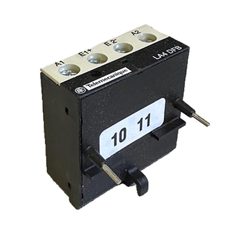 Used NEW TELEMECANIQUE LA4DFB CONTACTOR RELAY INTERFACE MODULE 24-250V AC/DC