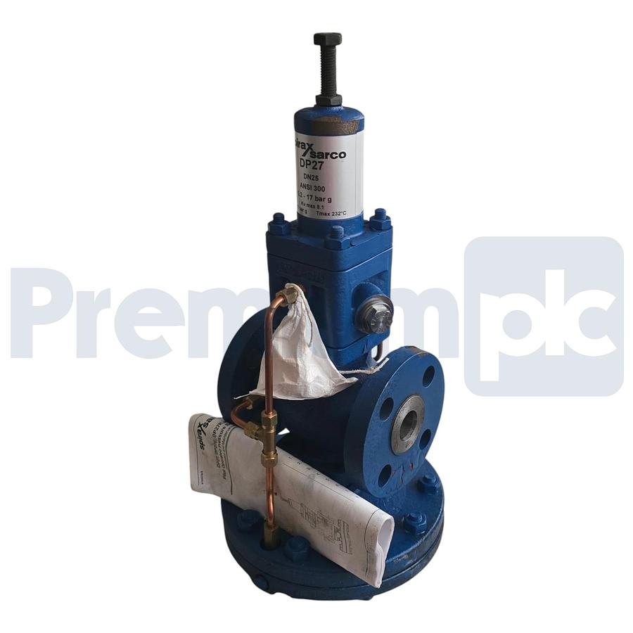 Used Spirax Sarco 4700393 DP27 Pressure Reducing Valve DN25 1" ANSI 300 0.2-17 bar g