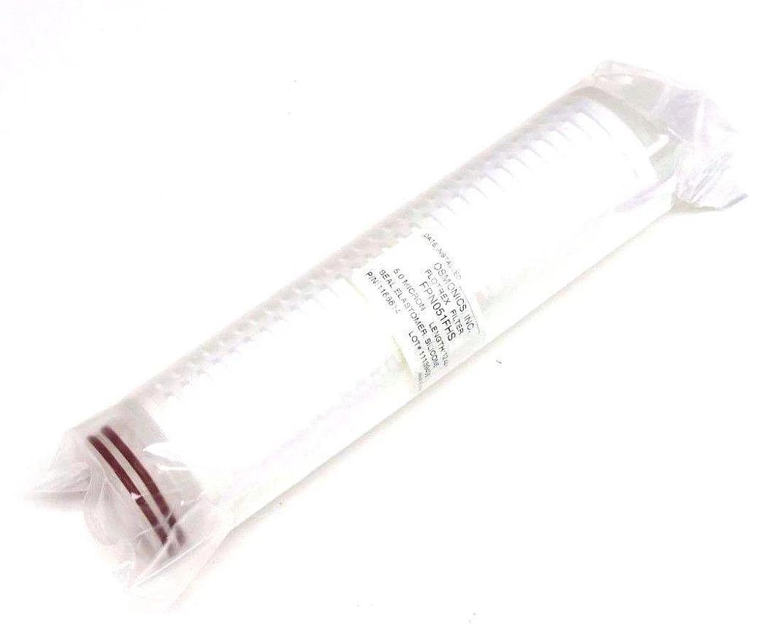 Used NIB OSMONICS, INC. FLOTREX FILTER FPN051FHS 5.0 MICRON LENGTH: 12.44'' 1186814
