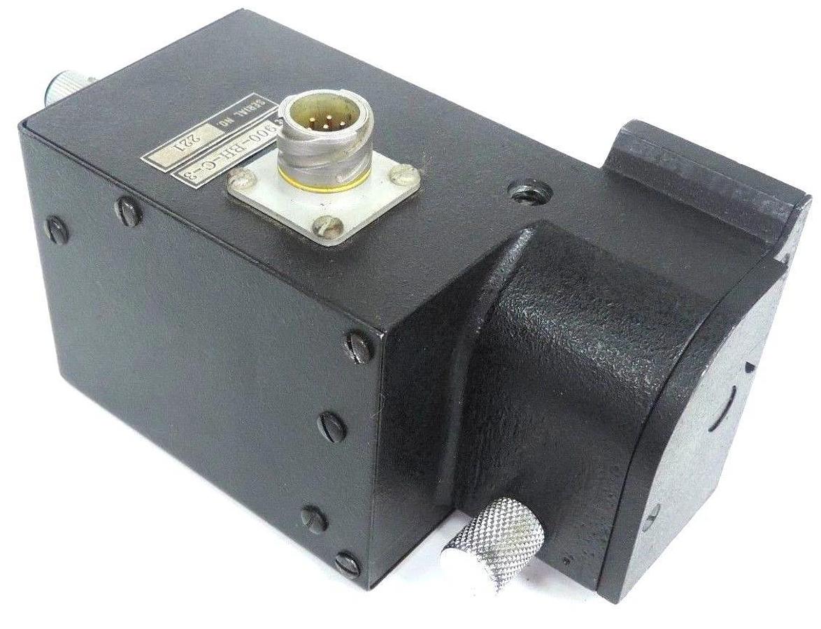Used SPECTRA FILM GATE PHOTOMETER W/ CONTINUOUS PRINTER PROBE 900-BH-C-3 & BRACKETS