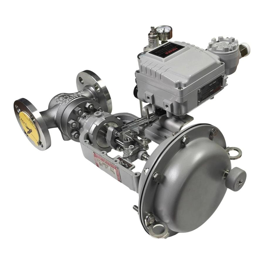Koso 501T 1" x 3/4" S/S Control Globe Valve w/ Rotork YT-1000 E/P Positioner NEW