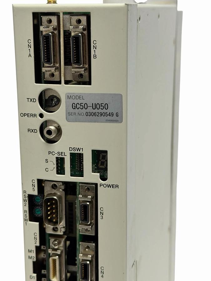 Used JTEKT TOYODA GC50-U050 SERVO DRIVE 8.3A 200-230V AC / 270-311V DC GC50U050