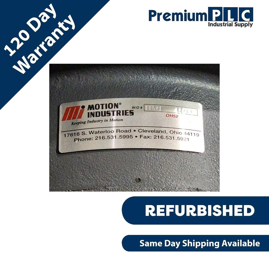 Refurbished REFURBISHED MASTER PT 6R86084 / DR6A SIZE 6 PARALLEL REDUCER RATION 14:1 30HP