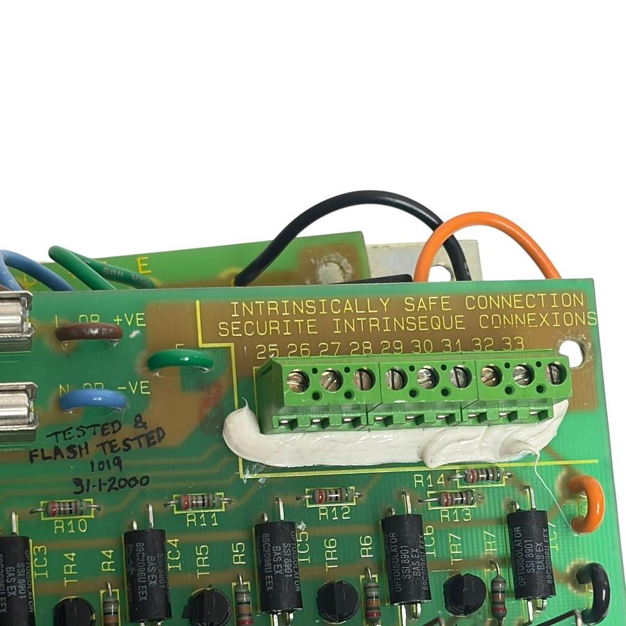 Used Amot Controls 66041 Power Supply & Relay PCB Board Assembly 7004422