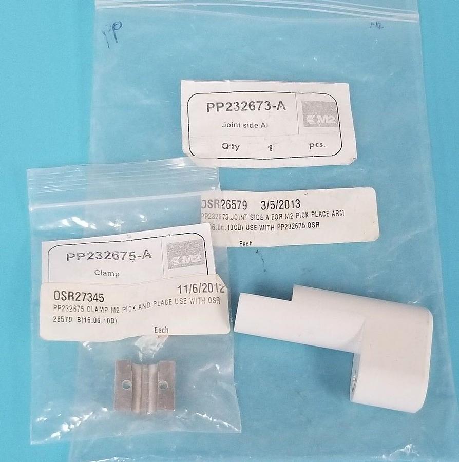 Used NEW M2 PP232673-A JOINT SIDE A W/ PP232675-A CLAMP