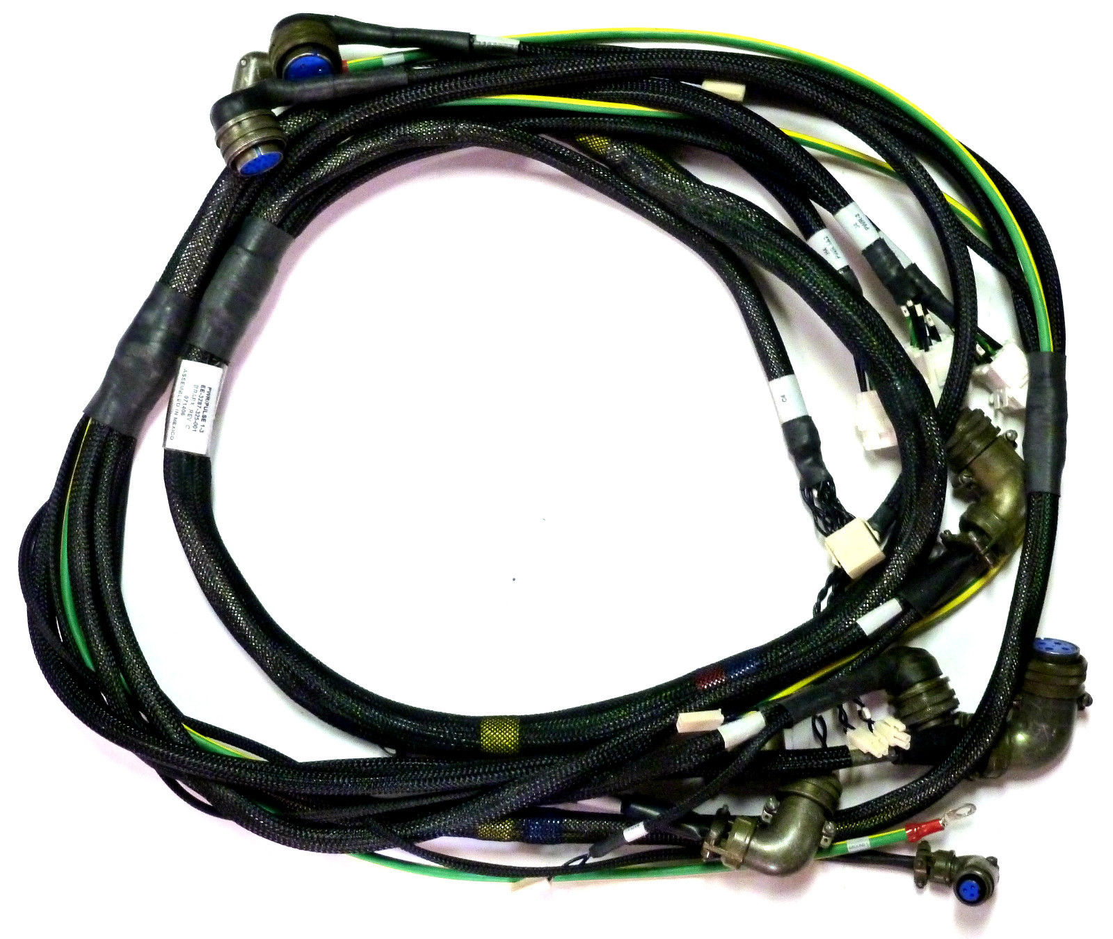 Used FANUC EE-3287-325-001 REV. C PWR/PULSE 1-3 ROBOT CABLE EE3287325001