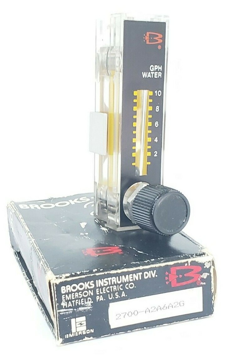 Used NIB BROOKS INSTRUMENT 2700-A2A6A2G FLOWMETER 2700 SERIES