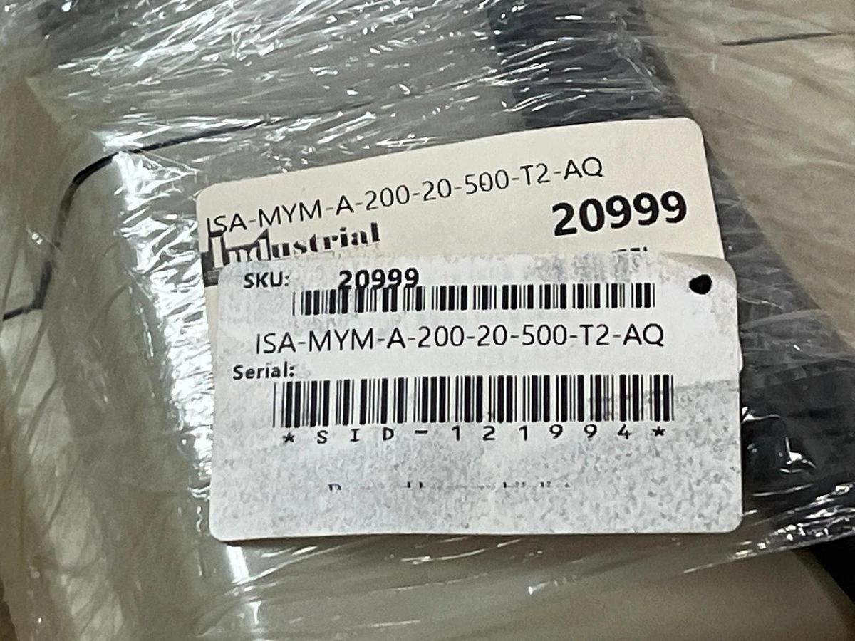 Used IAI ISA-MYM-A-200-20-500-T2-AQ Linear Actuator | 200W Servo | 500mm Stroke