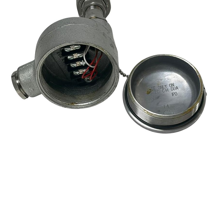 Used Daily Thermetrics A064272-SE-TW Thermowell Flanged Assy. 10" 316L Thermocouple