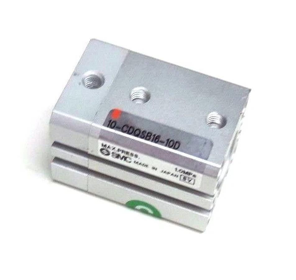 LOT OF 3 NIB SMC 10-CDQSB16-10D PNEUMATIC ROTARY CLAMP CYLINDERS 10CDQSB1610D