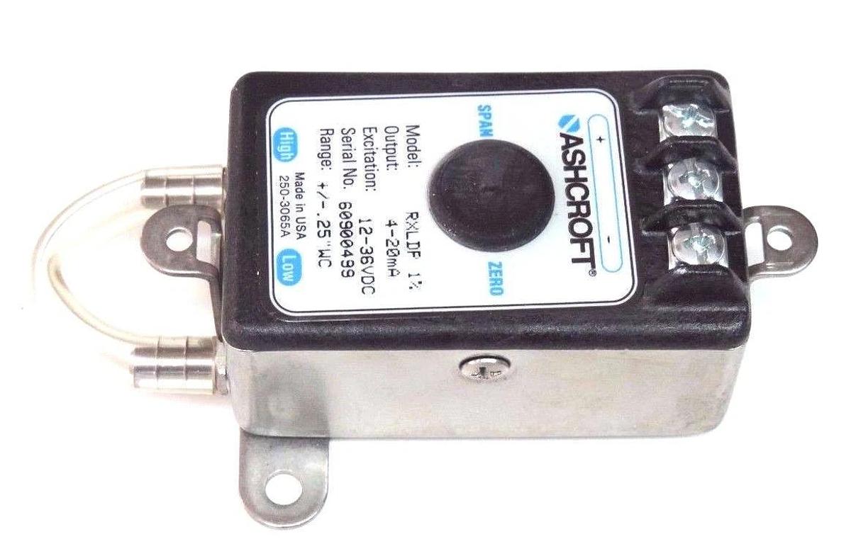 NIB ASHCROFT ASH-RX-D-100-B-M-MB4-42-B-P25IW PRESSURE TRANSMITTER 4-20MA, RXLDP
