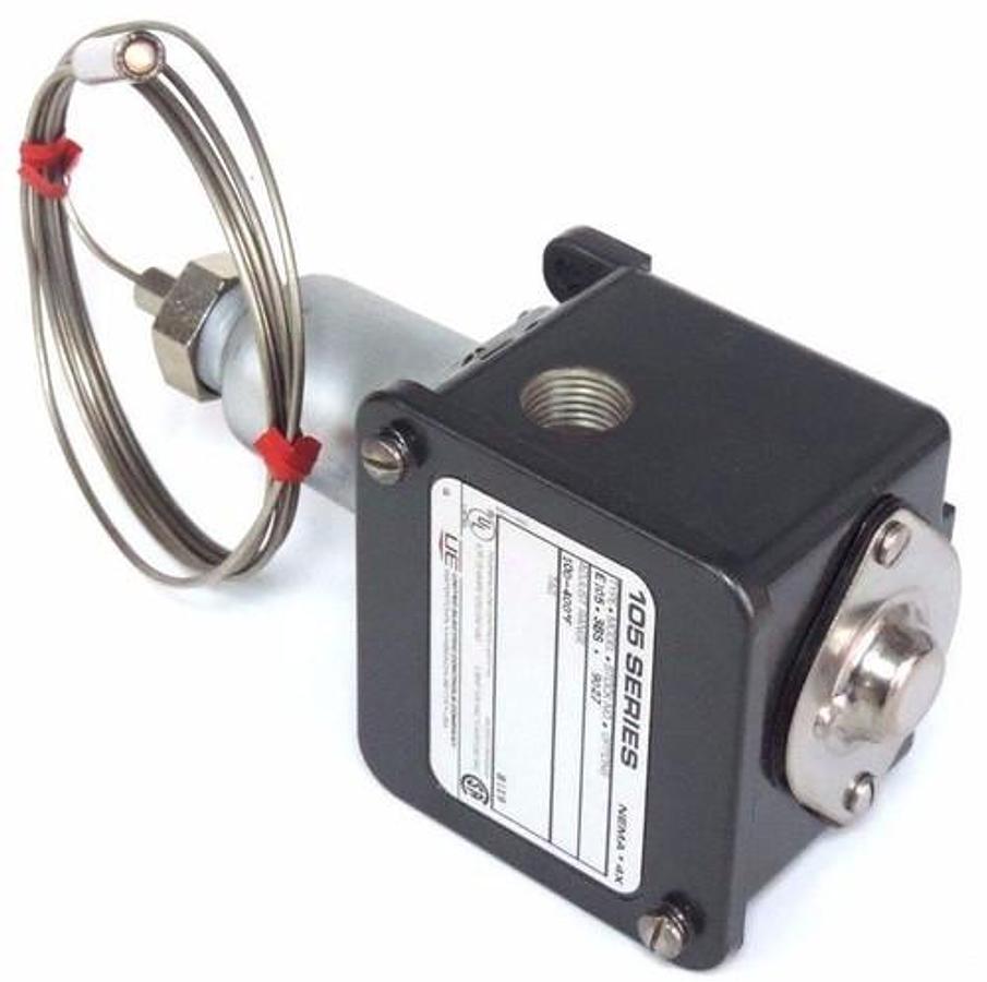 Used NIB UNITED ELECTRIC CONTROLS TYPE E105-3BS TEMPERATURE CONTROLLER 9027 100-400F
