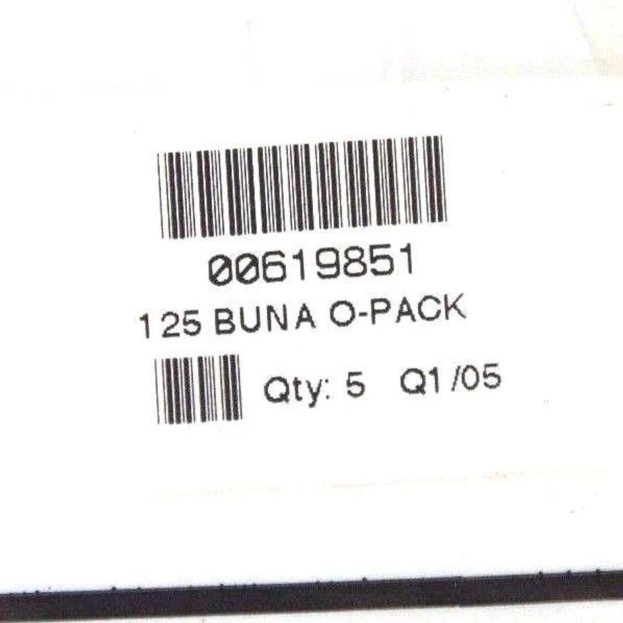 Used LOT OF 17 NEW MOTION INDUSTRIES 00619851 O-PACKS 125 BUNA (17 BAGS OF 5)
