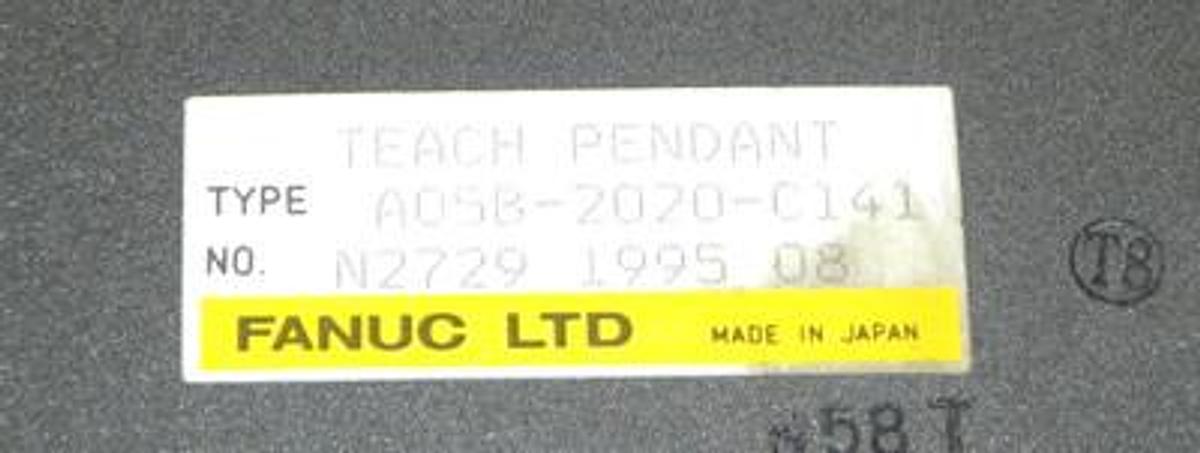 Used FANUC A05B-2020-C141 RF H STYLE TEACH PENDANT A05B2020C141