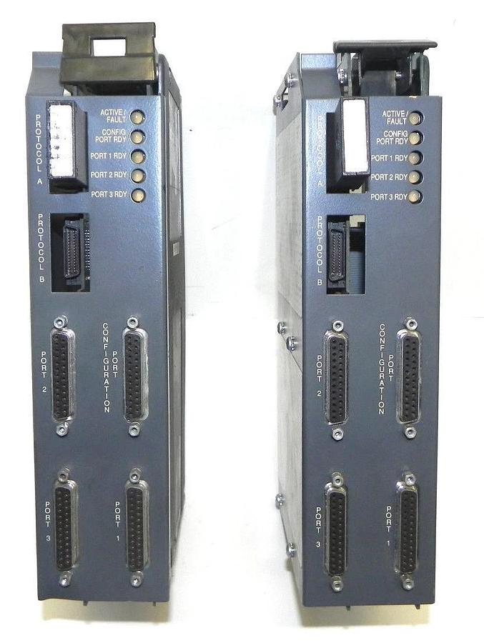 Used 2 ALLEN BRADLEY 2760-RB FLEXIBLE INTERFACE MODULE SER. A REV. B W/ 2760-SFC1