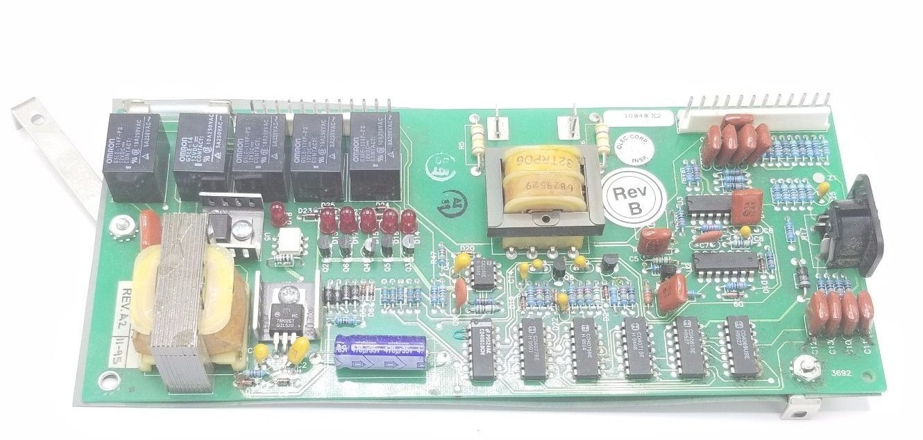 Used OLEC 64MV407V REV. A2 CONTROL BOARD 10848-X2 REV. B