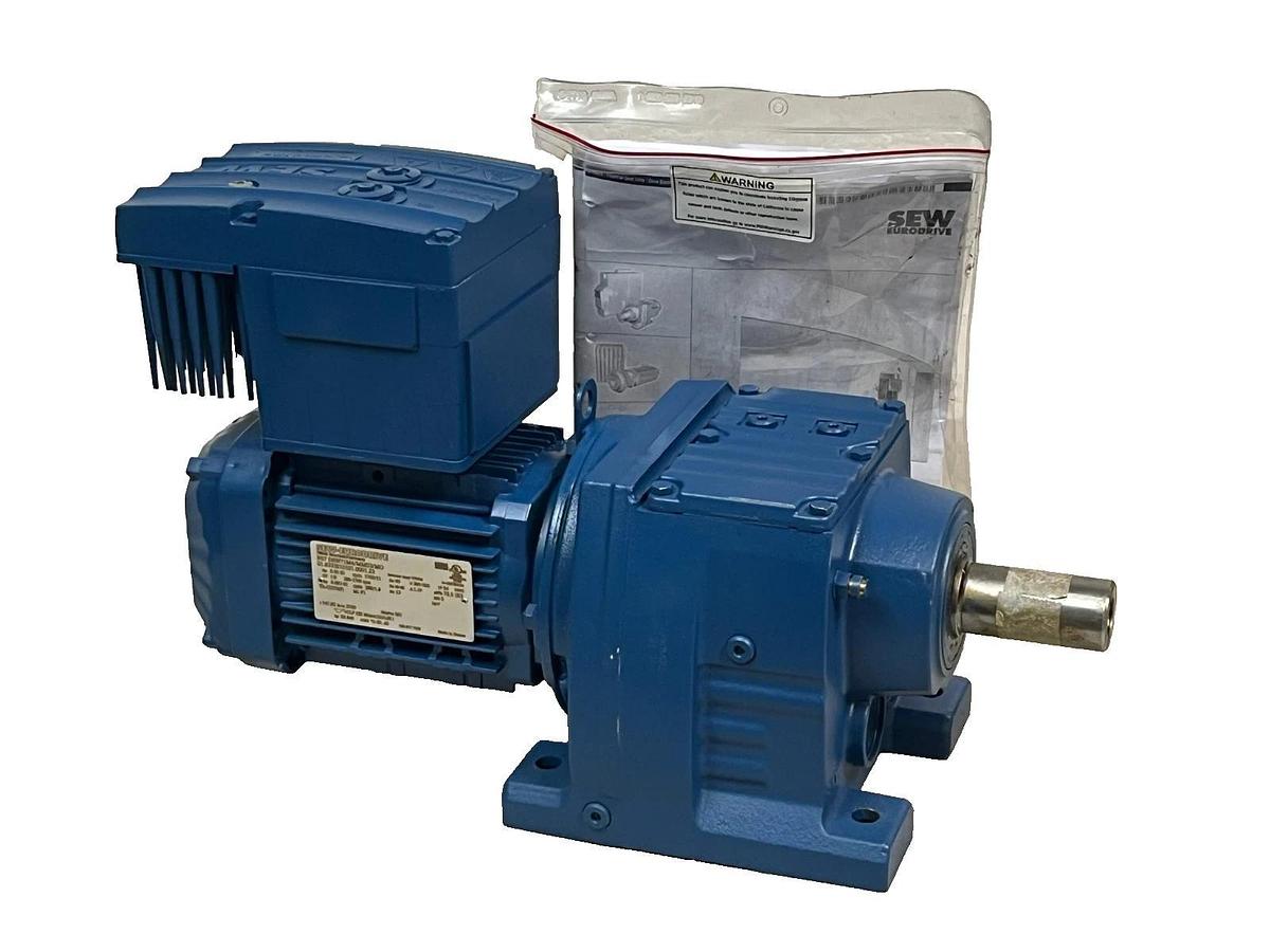 SEW EURODRIVE R57 DRN71M4/MM03/MO Gearmotor 0.5HP 3PH 230/460V [Add RPM/Ratio]