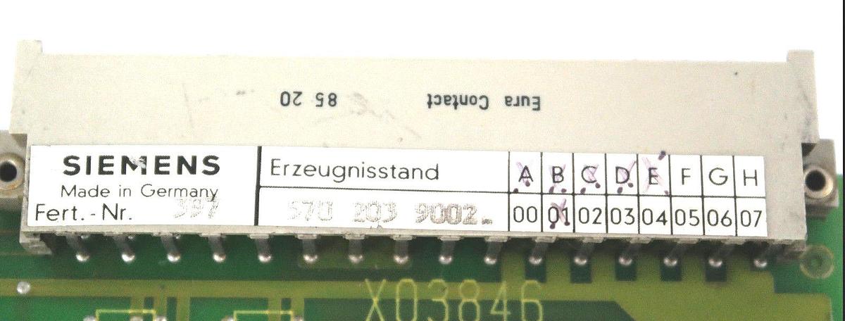 Used SIEMENS 6FX1120-3BB00 SINUMERIK 840C DRIVE PC CIRCUIT BOARD 6FX11203BB00