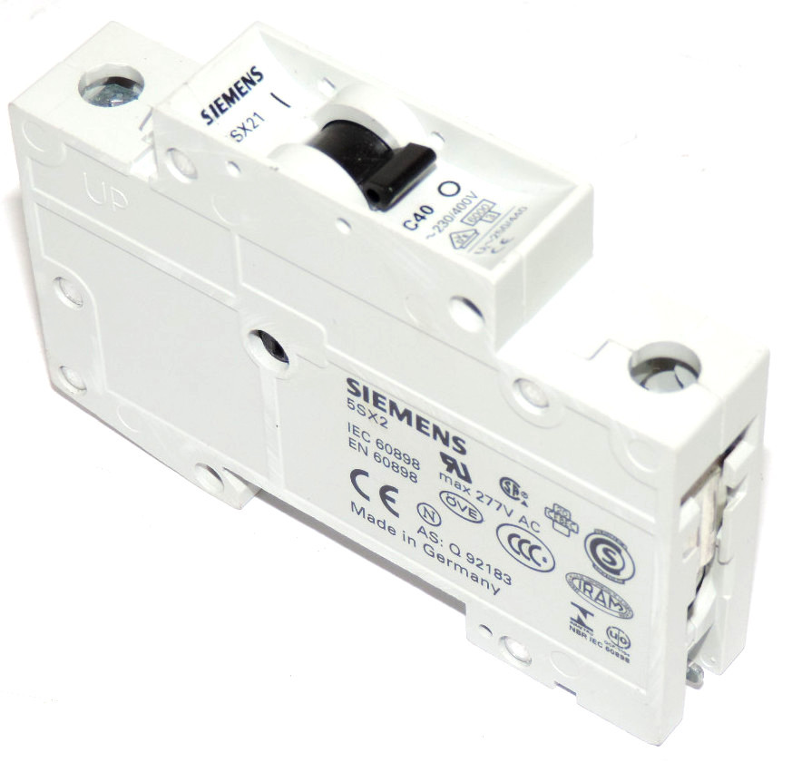 Used SIEMENS 5SX2 C40 CIRCUIT BREAKER 5SX2C40