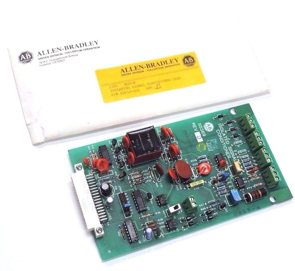 Used REPAIRED ALLEN BRADLEY 50369 ISOLATED SIGNAL CONDITIONER REV. D