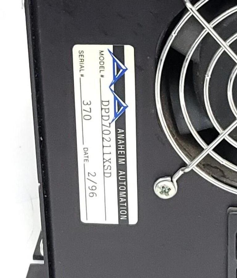 Used ANAHEIM AUTOMATION DPD70211XSD MOTOR DRIVE TERMINAL BLOCK
