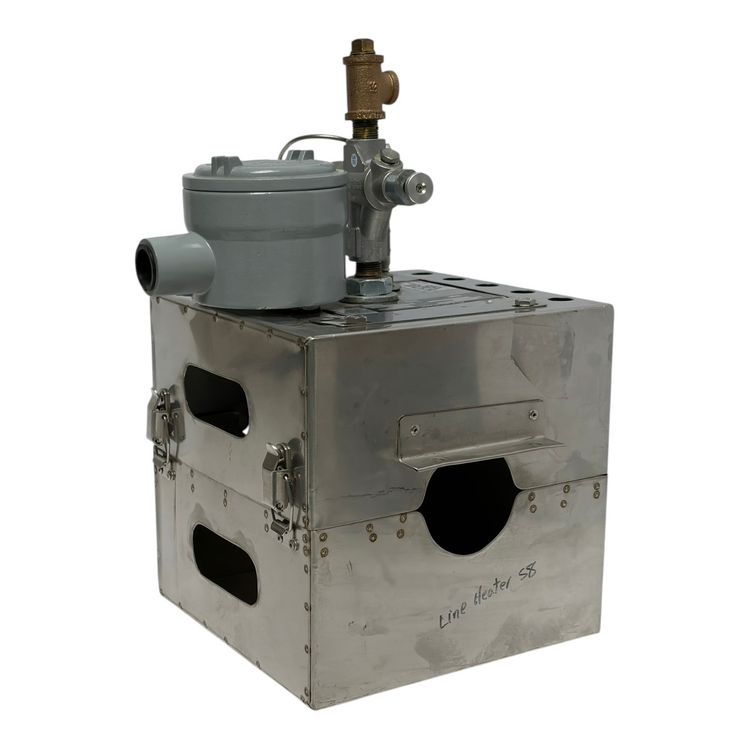 Used Cata-Dyne WXS6X6 WXS0606-111426 Explosion Proof Catalytic Gas Line Heater New