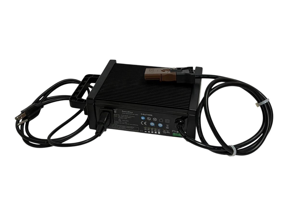 Used PowerFirst PF2410 PF2410OB 24V 10A Lithium-Ion Battery Charger Anderson SBS 75X