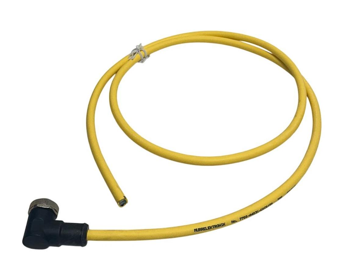 Used 2 MURR ELEKTRONIK 7700-A4031-U1C0150 / 7700A4031U1C0150 MINI (7/8) 4P 1.5M NSMP