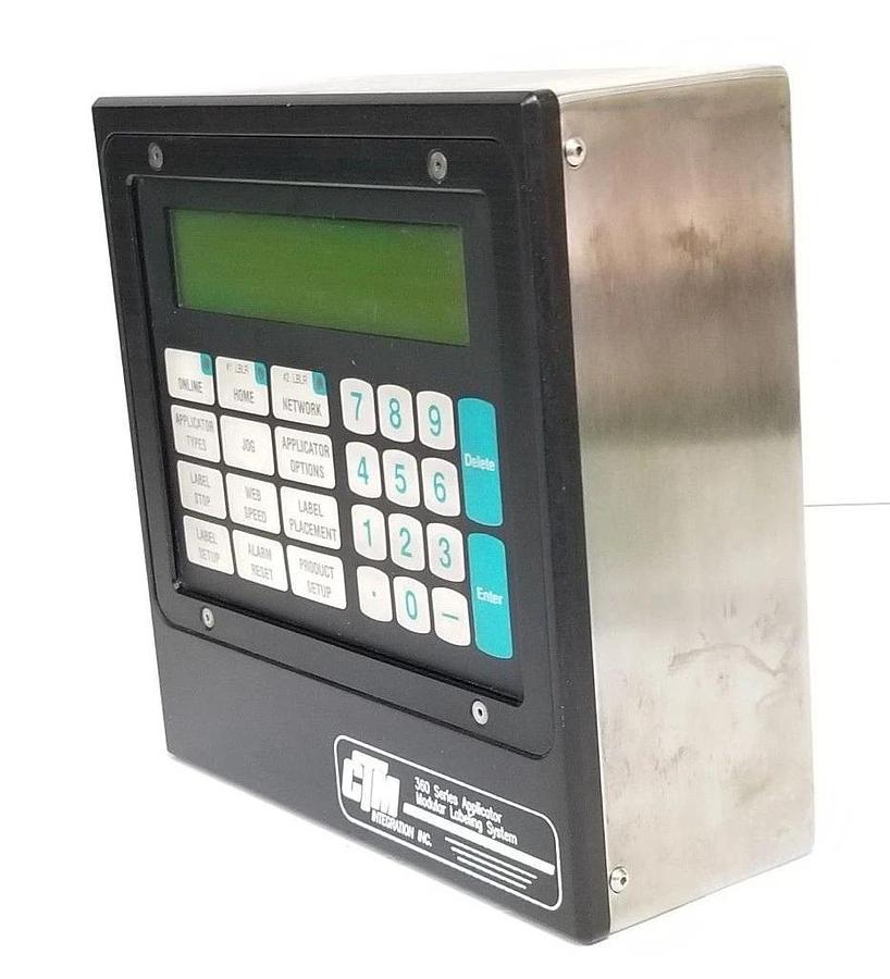 Used CTM INTEGRATION 360 SERIES APPLICATOR MODULAR LABELING SYSTEM