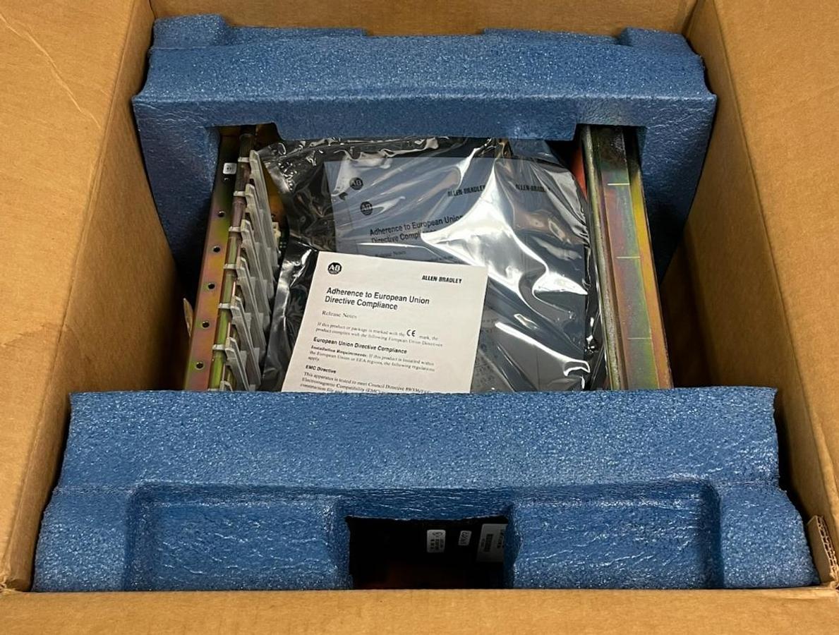 Used Allen-Bradley 1771-A2B /B PLC-5 8-Slot I/O Chassis 1771A2B Remanufactured
