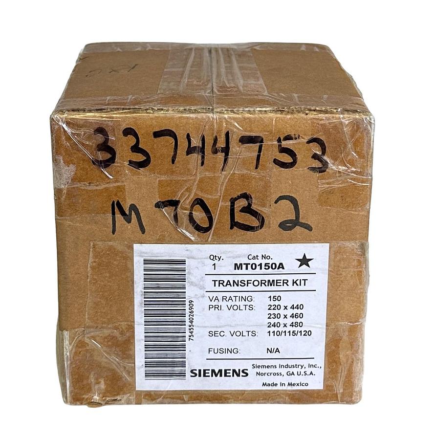 Used NEW SIEMENS MT0150A INDUSTRIAL TRANSFORMER KIT 150VA 220-480VAC