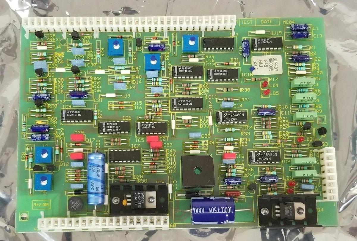 NIB GLUNZ & JENSEN 5503 MULTICONTROL PRINT PC BOARD MC04GI8544