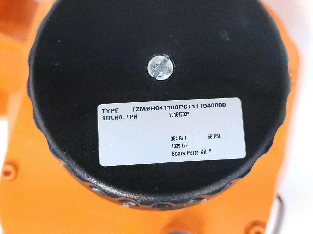 Used NEW PROMINENT TZMBH041100PCT111040000 354 G/H 58 PSI. 1339 L/H P/N: 20.1517335