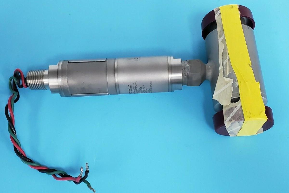 Used VIATRAN 23CTASA571AW PRESSURE TRANSMITTER ASSEMBLY, RANGE: 0-500 PSIA