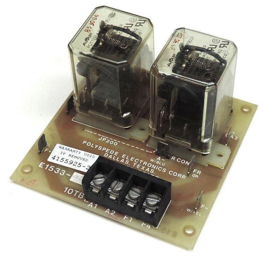 Used POLYSPEDE ELECTRONICS E1533-02 CONTACTOR BOARD E153302, E1533