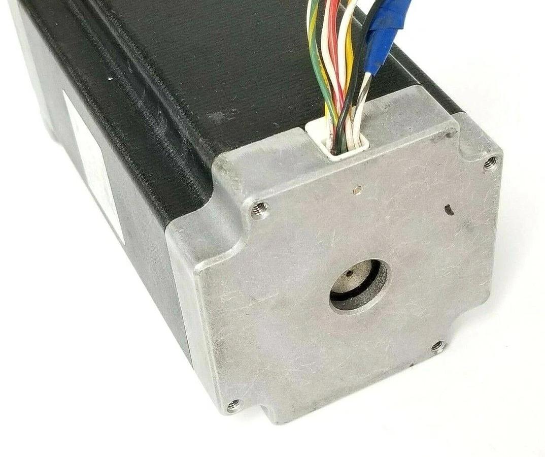 Used APPLIED MOTION PRODUCTS HT34-487 STEP MOTOR 2PH. 1.8 DEG. STEP 3.28VDC 6.3-9.1A