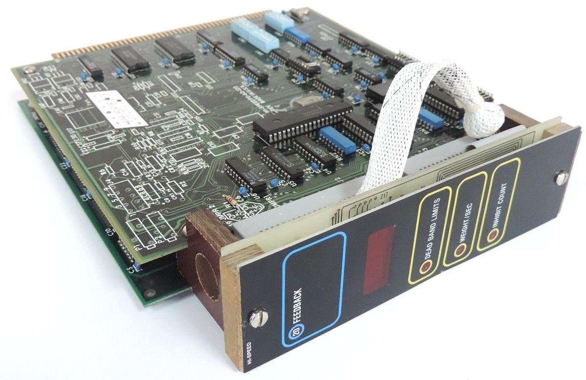 Used HI-SPEED P2-62-122, P2-63-004, B-2-65-098 WEIGHT FEEDBACK MODULE ASSEMBLY