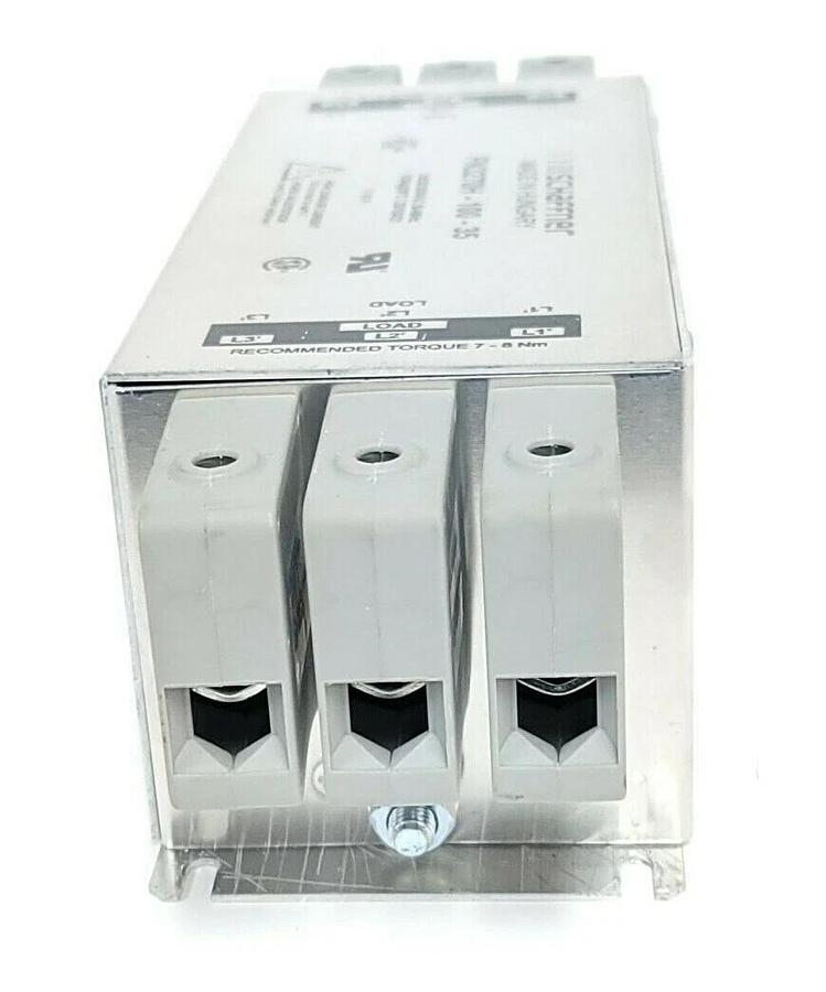 Used SCHAFFNER FN3270H-100-35 RFI POWER LINE FILTER FN3270H10035