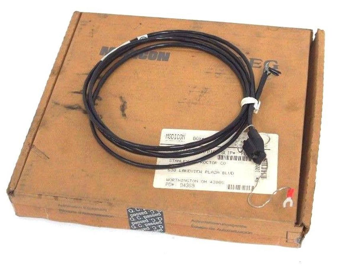 Used NIB MODICON 990NAD21110 CABLE, MODBUS PLUS REV: 1.02, 283X283X38MM
