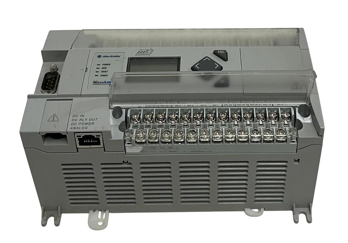 Used ALLEN BRADLEY 1766-L32BXBA /B MicroLogix 1400 32-PT CONTROLLER 12-24VDC USNP