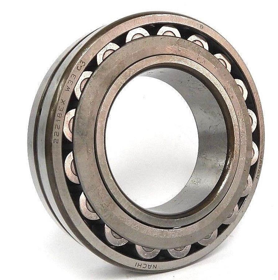 Used NEW NACHI 22218EXW33-C3 SPHERICAL ROLLER BEARING 90MM X 160MM X 40MM