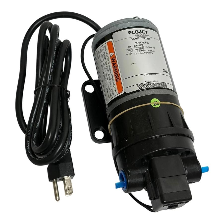 Flojet D38X004 Duplex II Diaphragm Demand Pump 115V 1.6 GPM 60 PSI New