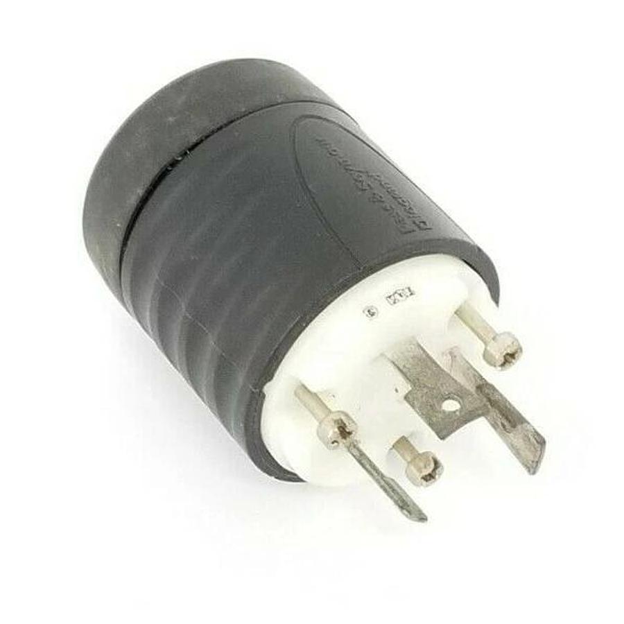 Used PASS & SEYMOUR L630-P TURNLOK PLUG 30A, 250V, 2P 3W GRDG. NEMA L6-30P