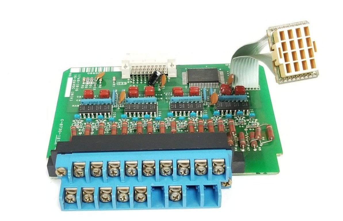 Used ALLEN BRADLEY C-8730-1212 INPUT BOARD 1746-IB16 16-24VDC IN C-8730-4212-2