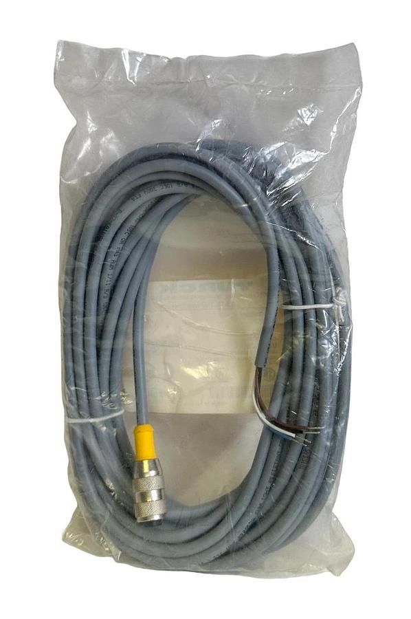 Used NEW TURCK RK 4.4T-7 / RK44T7 M12 EURO CORDSET SINGLE-ENDED 7M U2177-28 / U217728