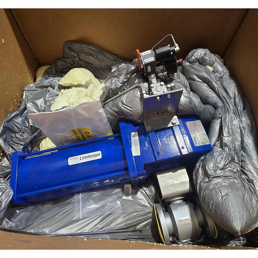 FLOWSERVE LPC-10A-166B-SR02 Limitorque Scotch Yoke Valve Actuator 2" Valve NSMP